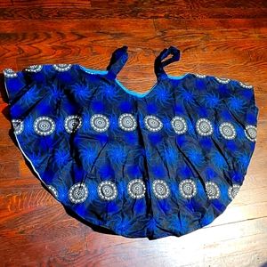 Genuine African Wax Fabric Woman's  Top